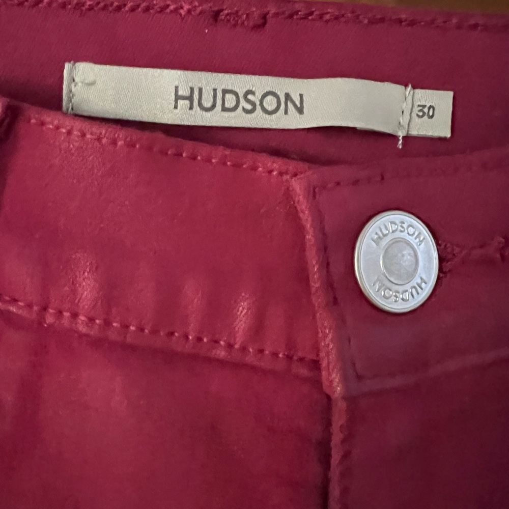 Hudson Jeans Women's Flare in Vibrant Pink - Picture 2 of 6